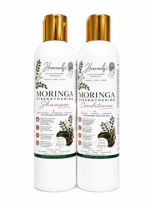 Moringa’s Strength & Growth Wash Duo